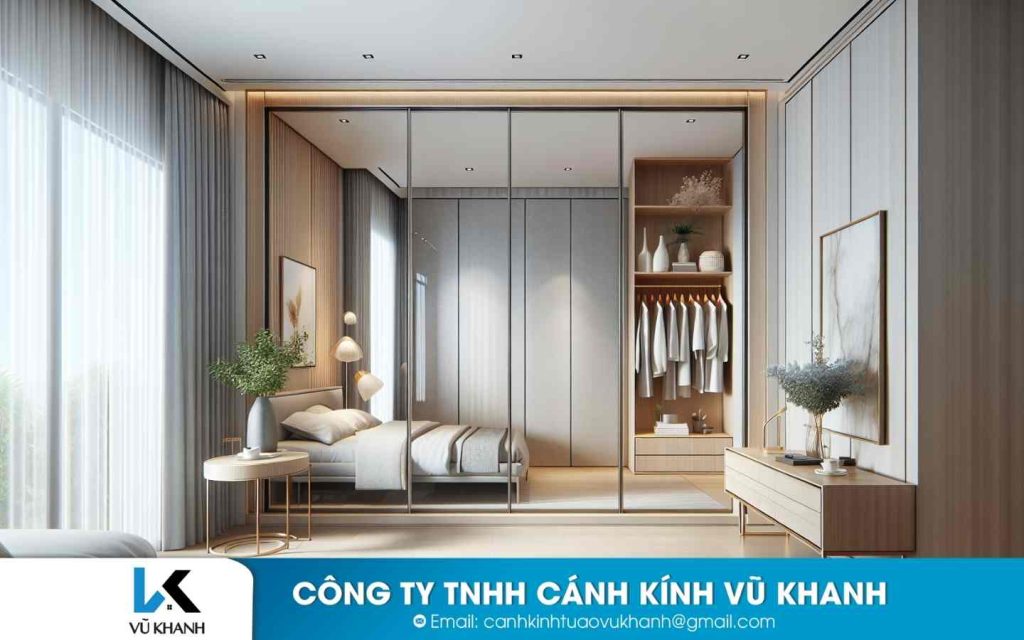 CÁNH KÍNH TỦ ÁO VŨ KHANH