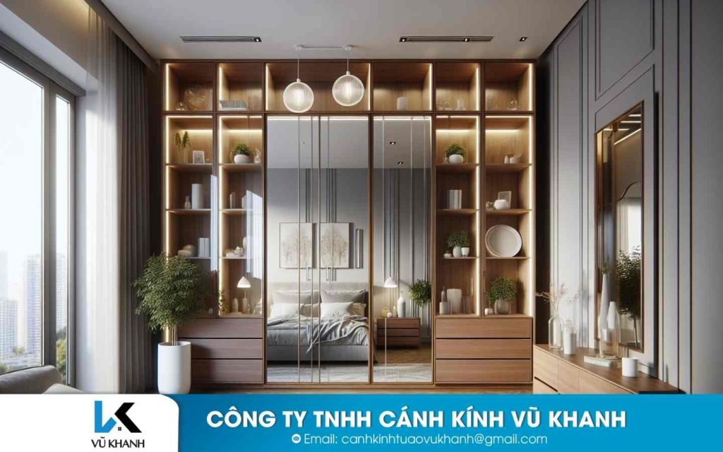 CÁNH KÍNH TỦ ÁO VŨ KHANH