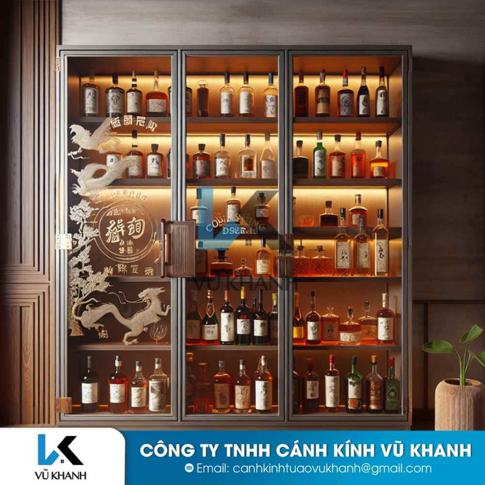 CÁNH KÍNH TỦ ÁO VŨ KHANH