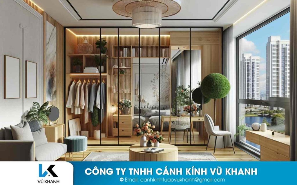 CÁNH KÍNH TỦ ÁO VŨ KHANH
