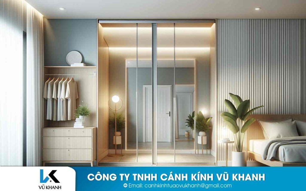 CÁNH KÍNH TỦ ÁO VŨ KHANH