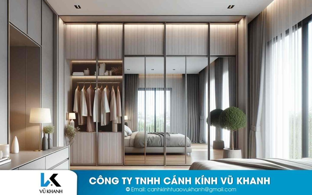 CÁNH KÍNH TỦ ÁO VŨ KHANH