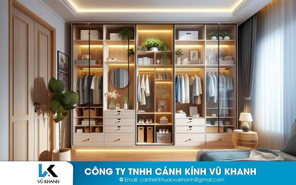 CÁNH KÍNH TỦ ÁO VŨ KHANH