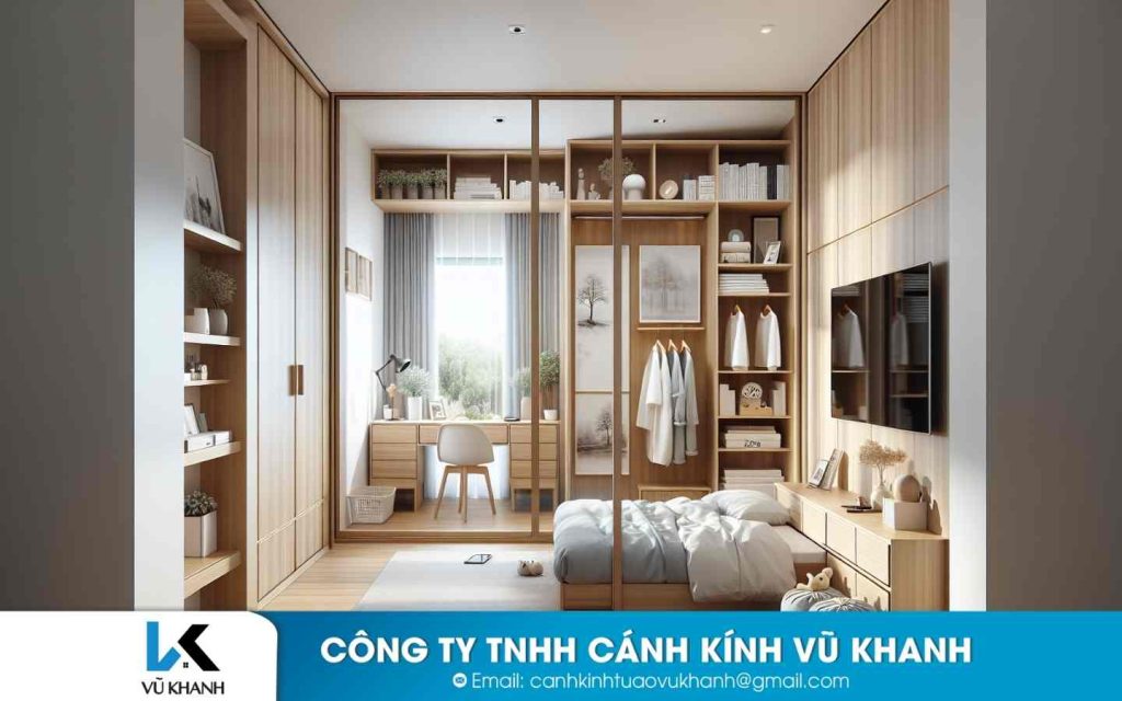 CÁNH KÍNH TỦ ÁO VŨ KHANH