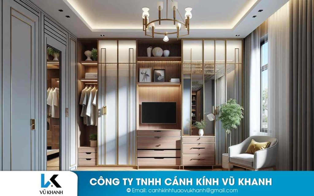 CÁNH KÍNH TỦ ÁO VŨ KHANH