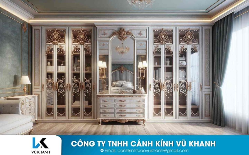 CÁNH KÍNH TỦ ÁO VŨ KHANH