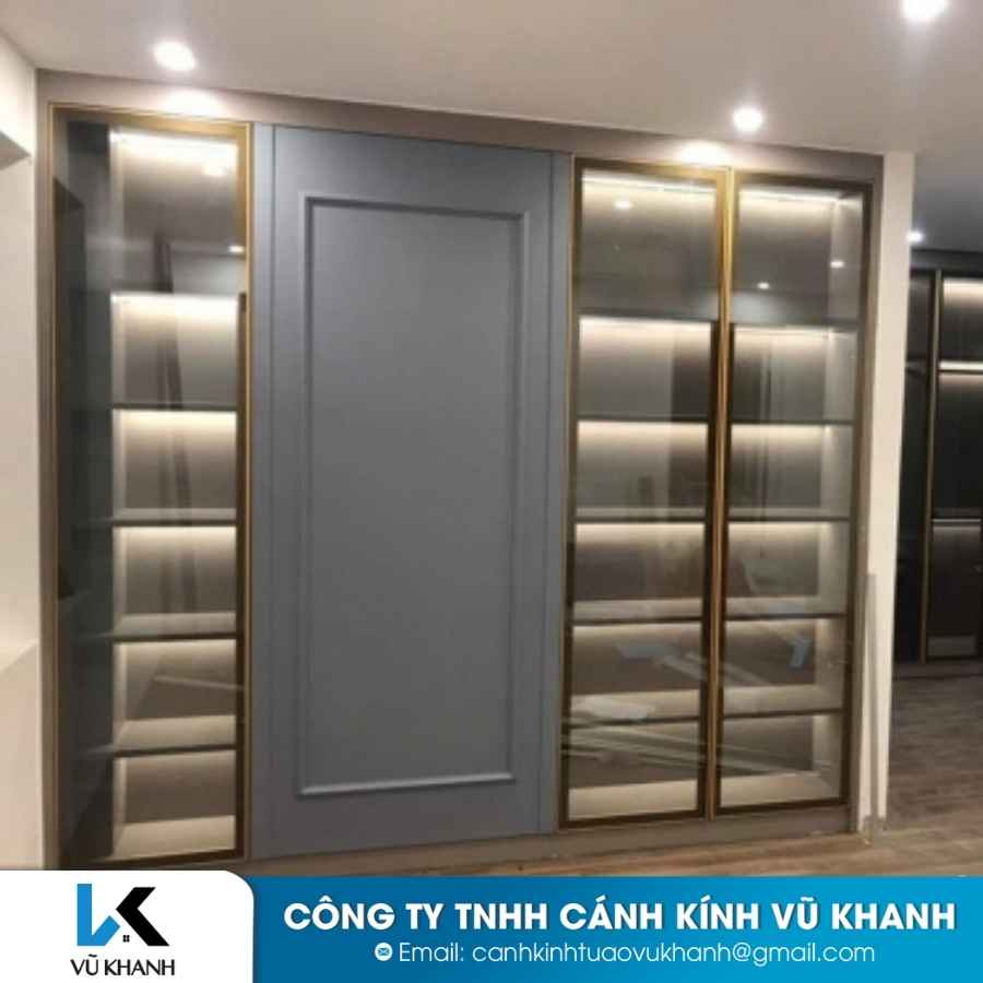 Tủ Áo Cánh Kính - Tủ Quần Áo Kính Đẹp năm 2024